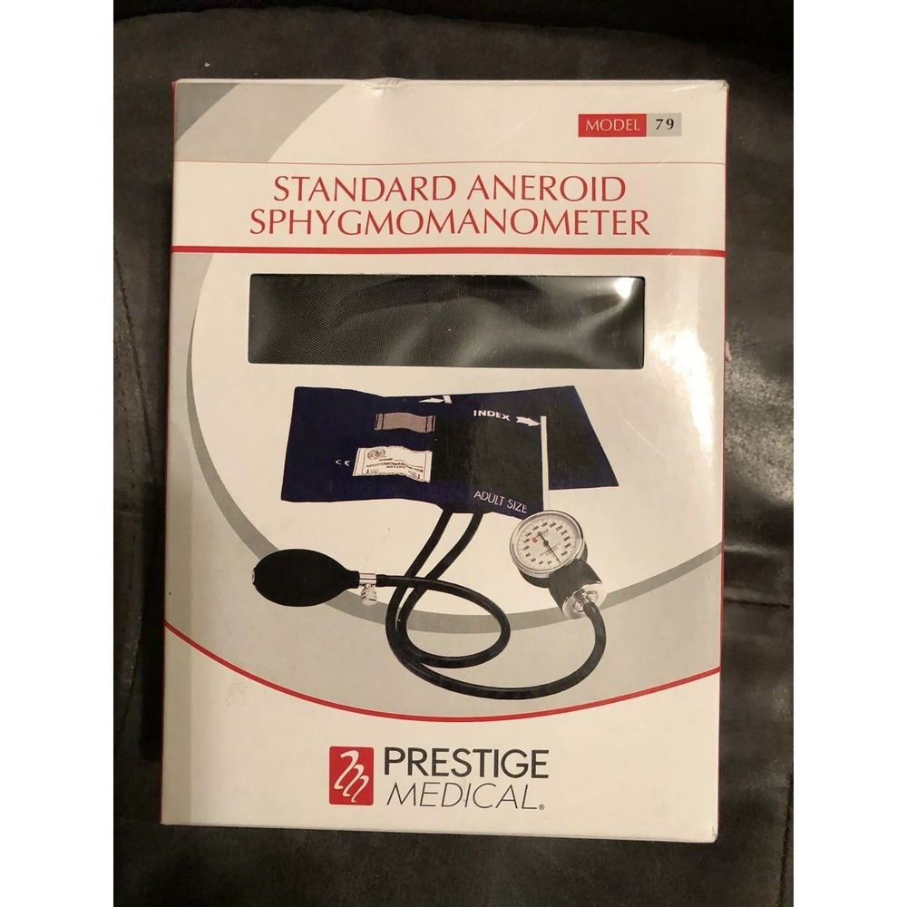 Prestige Medical Standard Adults Aneroid Sphygmomanometer Model‎ 79 New